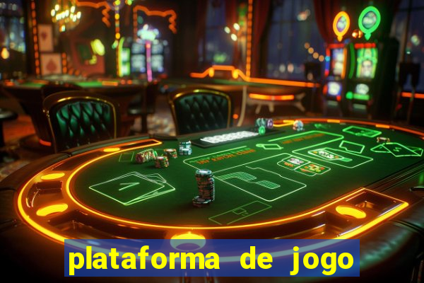 plataforma de jogo nova pagando